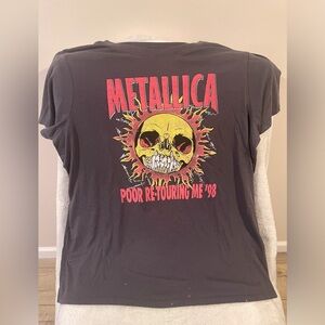 Metallica rocker shirt XL